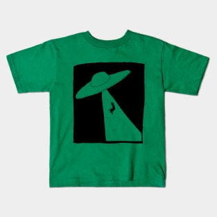 Alien Abduction Kids T-Shirt